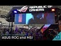Computex 2018: ASUS ROG and MSI