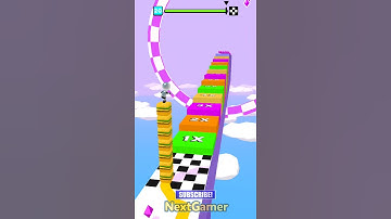 Cube Surfer!🏂🏿💎Mobile Gameplay By NextGamer (Android,iOS) Level 20 #shorts