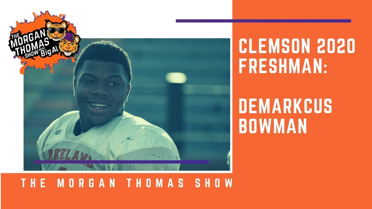 Clemson 2020 Freshman Demarkcus Bowman