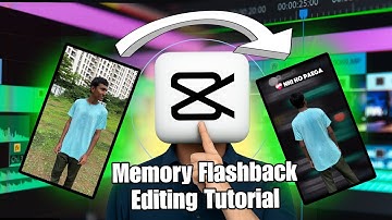 How to Create a Memory Flashback Effect | CapCut | tutorial @Shekhar_Creates