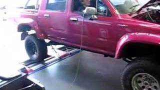 BPS Toyota Hilux 1JZ 350hp dynorun