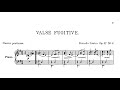 Ricardo Castro: Valse Fugitive, Op.37/2