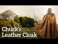 Making a Rustic Leather Cloak