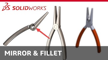 Beginners Guide to SOLIDWORKS: Mirror & Fillet Commands