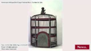 American Antique Bird Cage Federal Misc. Furniture for