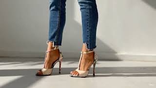 Girl Asmr Walking In Heels Video