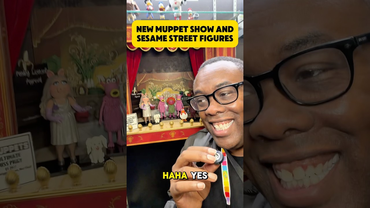 Muppet Show Figures + New Sesame Street NECA New York Toy Fair 