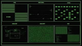 Hacker Screen Fake Background with Sound