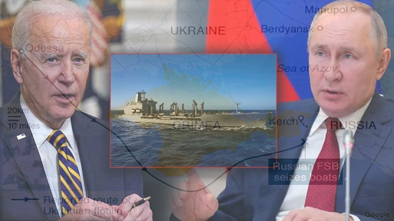 Russia defends restricting foreign navy ships off Crimea amid troop buildup near Ukraine