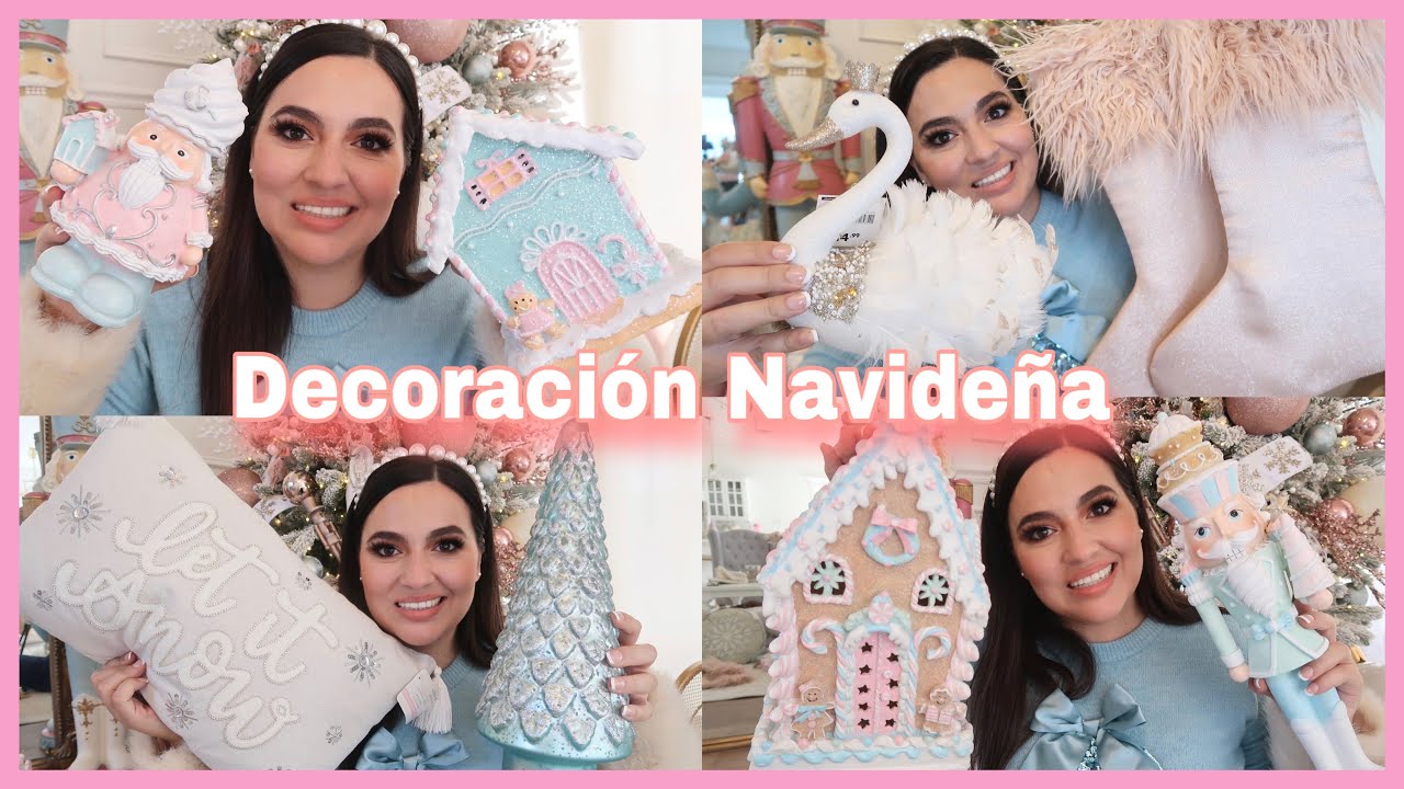 NAVIDAD 2022 ❄️ DECORACIÓN NAVIDEÑA PARA MI SALA. ATHOME Y HOMEGOODS