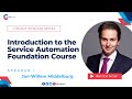 Introduction to the Service Automation Foundation Course