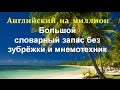 Английский язык. Большой словарный запас без зубрёжки и мнемотехник