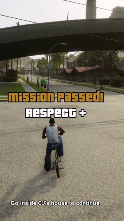 GTA Definitive Edition ‘Mission Passed’ Sound Effect 💚 #gtasa #gtadefinitiveedition #gtashorts