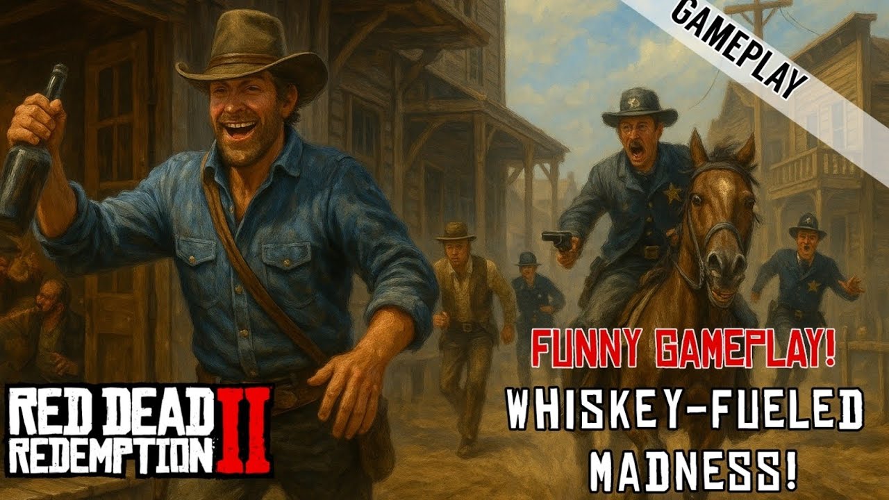 You Wonβt Believe How Drunk Arthur Escaped the Law | RDR2 Gameplay ...