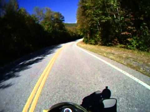 SV650 up Blood Mountain with Sport bike riders of ...