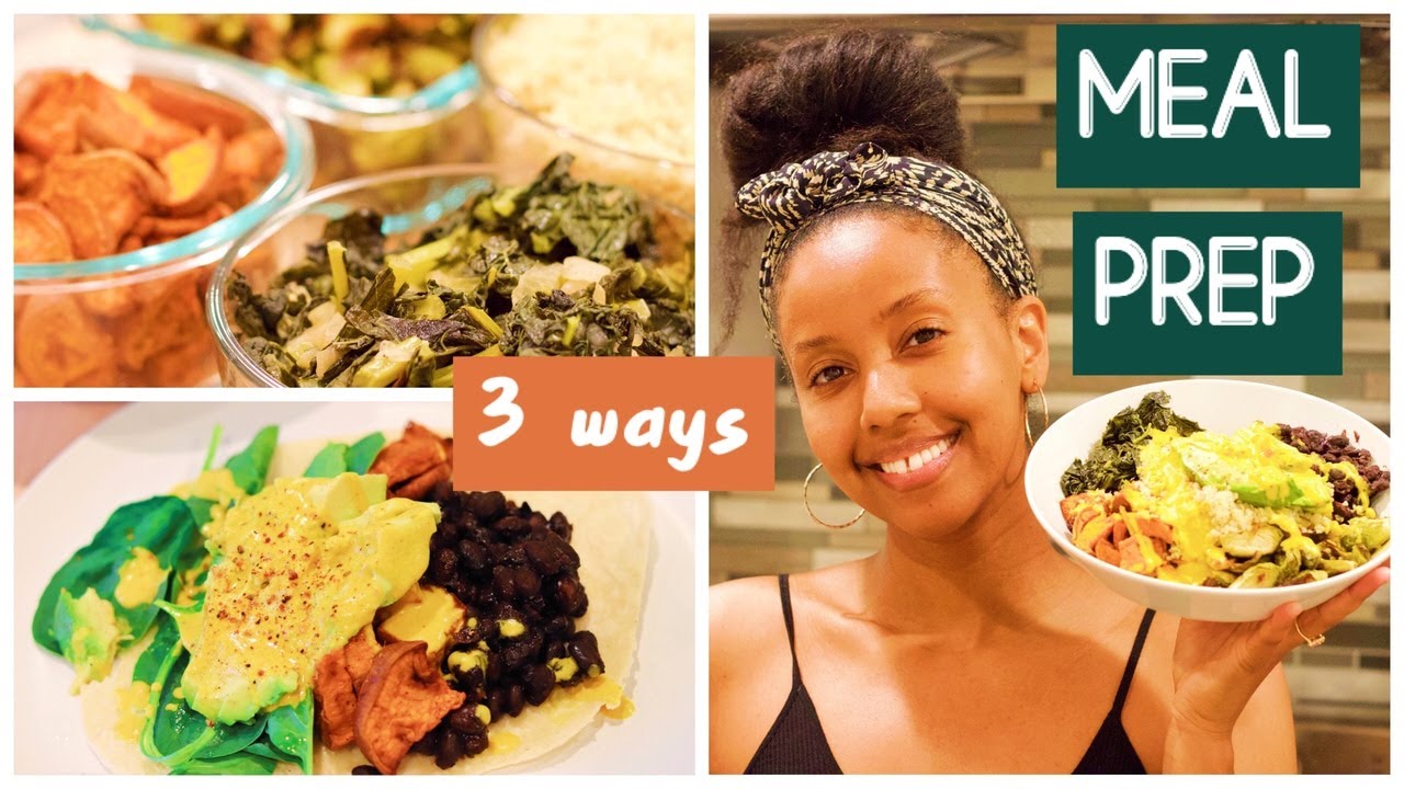 Easy Plant Based Vegan Meal Prep | simple, whole food, versatile - YouTube