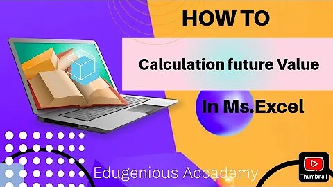 "How to Calculate Future Value (FV) in MS Excel | Step-by-Step Guide"