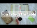 How I STUDY the BIBLE (My Note-Taking Method + QUIET TIME Tips)