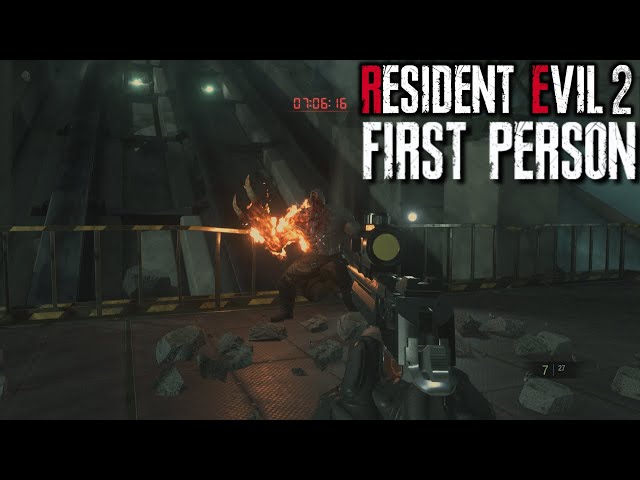 Resident Evil 2 mod lets you play in first-person mode