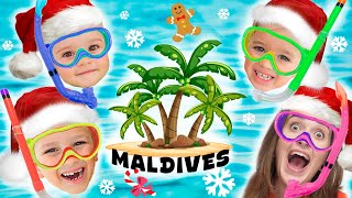 Vlad e Niki festeggiano il Natale alle Maldive