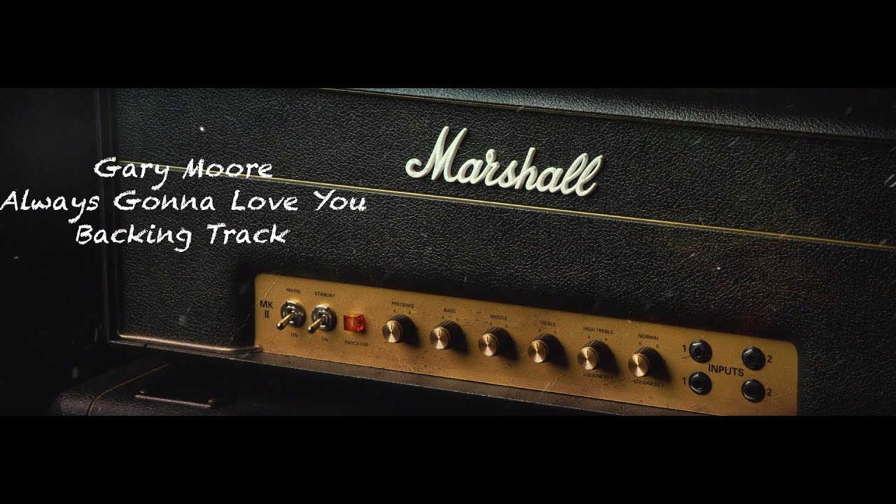 Gary Moore『 Always Gonna Love You』Lead Part Backing Track