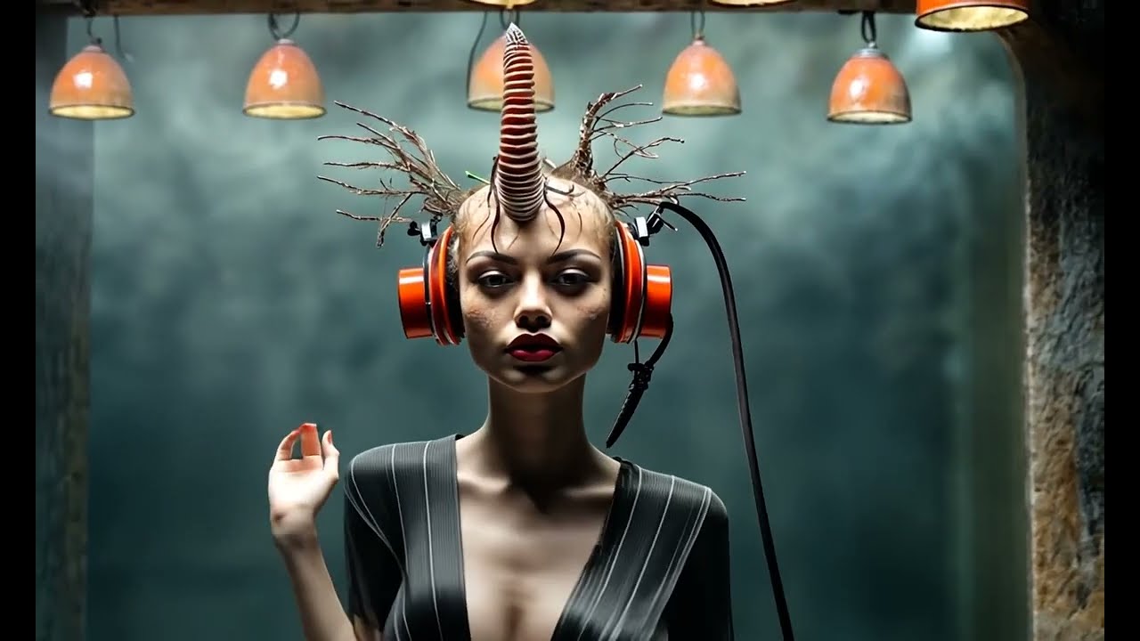 AI Video made with Midjourney and RunwayML