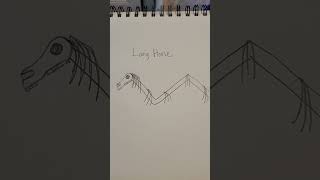 How I draw Long Horse (Trevor Henderson)