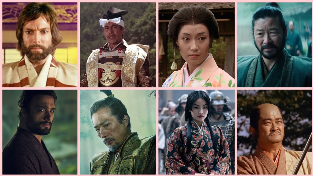 Сёгун 1980 и 2024. Основной состав.