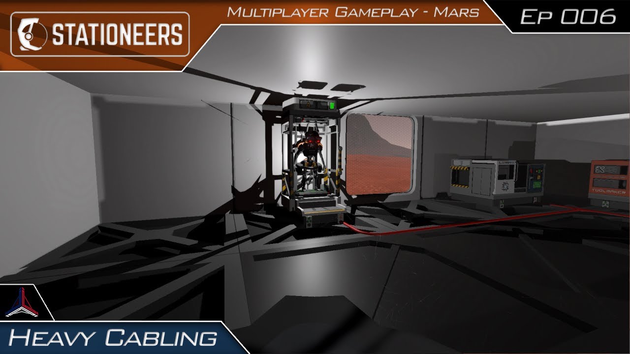 Heavy Cabling | Stationeers on Mars - Multiplayer | 