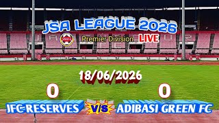 Jfc Reserve 🆚 Adivasi green Sc // JSA PREMIER LEAGUE 2026 // LIVE FROM JRD TATA SPORTS COMPLEX //