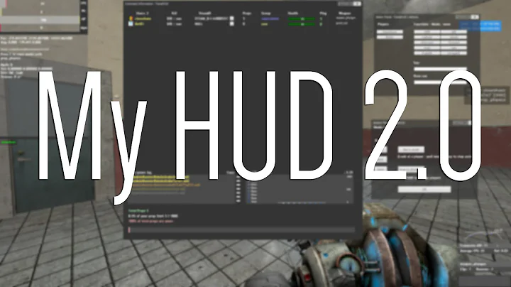 Gmod 13 - My HUD 2.0