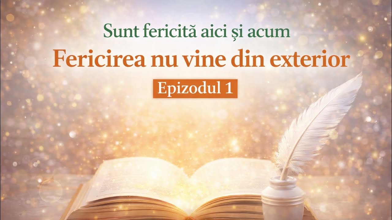 Fericirea nu vine din exterior | Cum o trezești din interior – Meditație ghidată profundă