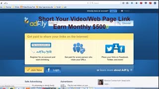 How to make $500+ per month with adfly payment granted