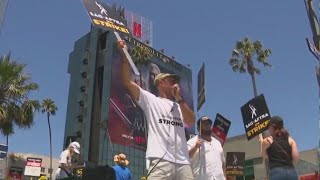 No end in sight for Hollywood strikes