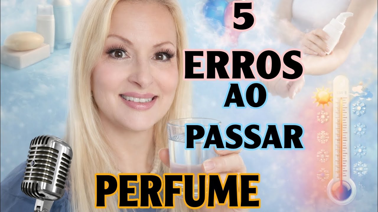5 erros ao passar perfume 🗣️🎙️