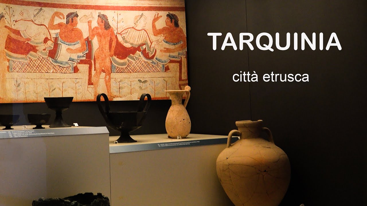 TARQUINIA - Museo Etrusco e la Necropoli di Monterozzi.
