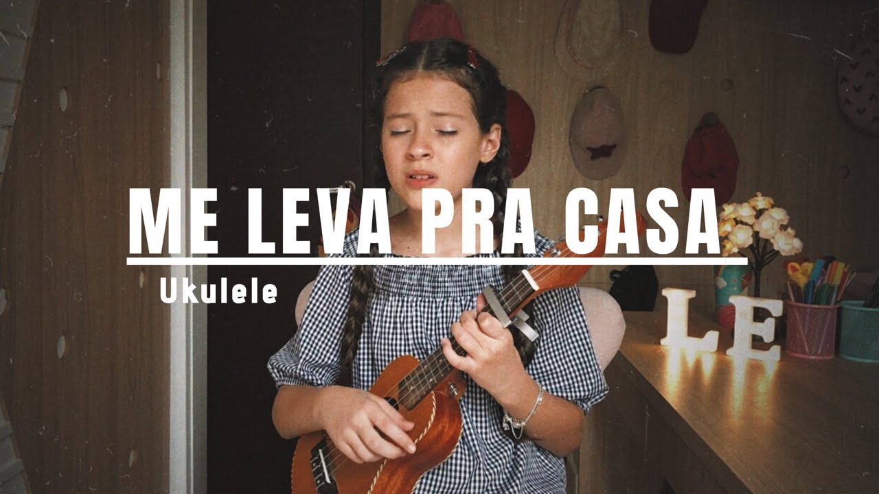 Me Leva pra Casa  - Israel Subirá | cover UKULELE Letícia Prudêncio
