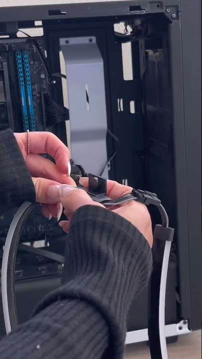 🖥️ memasang lampu rgb ke PC saya //#diy #pcupgrade #amazonfinds #videounboxing