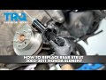 How to Replace Rear Strut 2003-2011 Honda Element