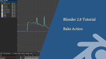 Blender 2.8 Tutorial : Bake Action / add keyframes to a pre-baked f-curve