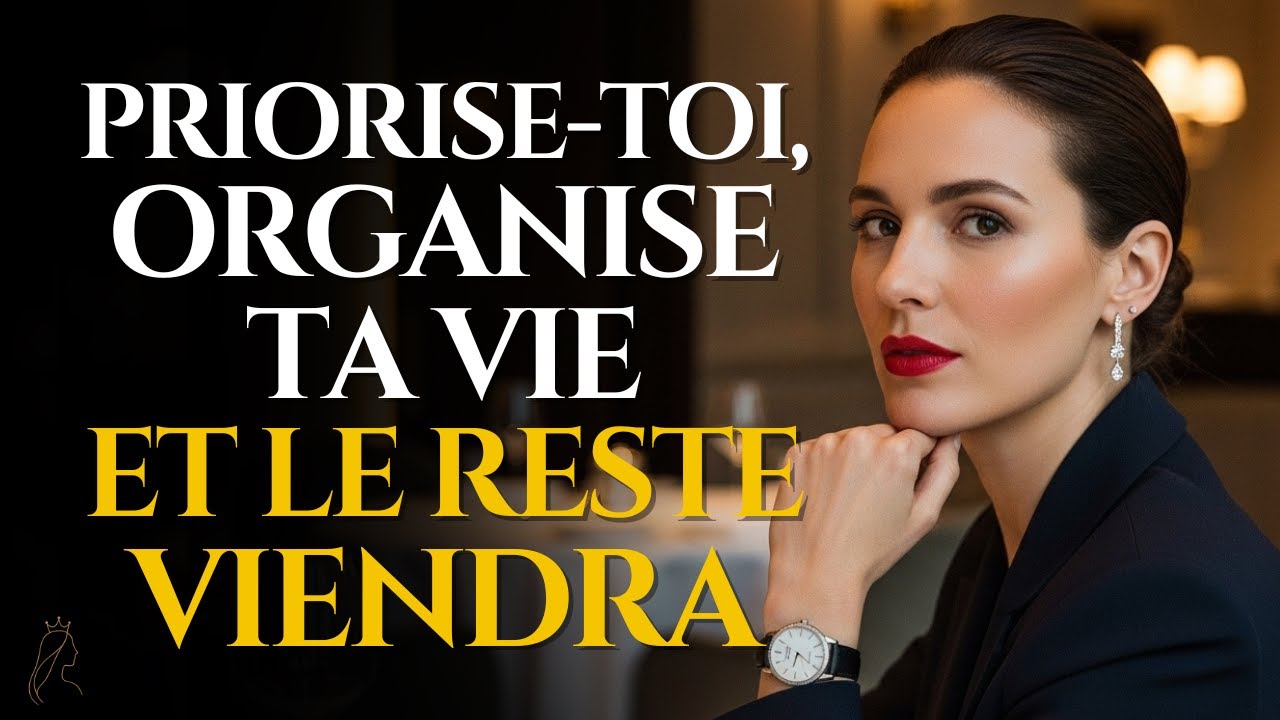 CONCENTRE TOI SUR TOI MÊME : organise ton esprit, ta vie, ET LE RESTE VIENDRA DE LUI MÊME