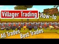 Villager Trading - ALL Trades, BEST Trades, INFO - Minecraft