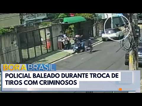 Robbery at São Paulo restaurant ends with police officer shot | Bora Brasil