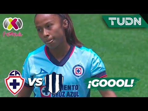 ¡MONTERREY SE ADELANTA CON AUTOGOL! | Cruz Azul 0-1 Rayadas | AP2023 Liga Mx Femenil J5 | TUDN