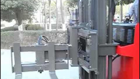 Noelift forklift TC series electric reach truck operation vedio