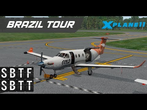 Volta ao Brasil IFR: Etapa Tabatinga - SBTF/SBTT com Pilatus PC-12 no X-Plane 11