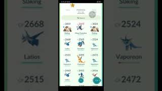 Evolve a Pokémon and reward of level 30 in pokemon go screenshot 4
