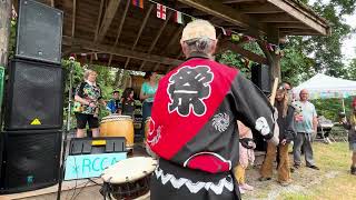 2026 06 27 Multiculturalism Day GO TAIKO DRUMMERS Library Park, Downtown xwesam Roberts Creek