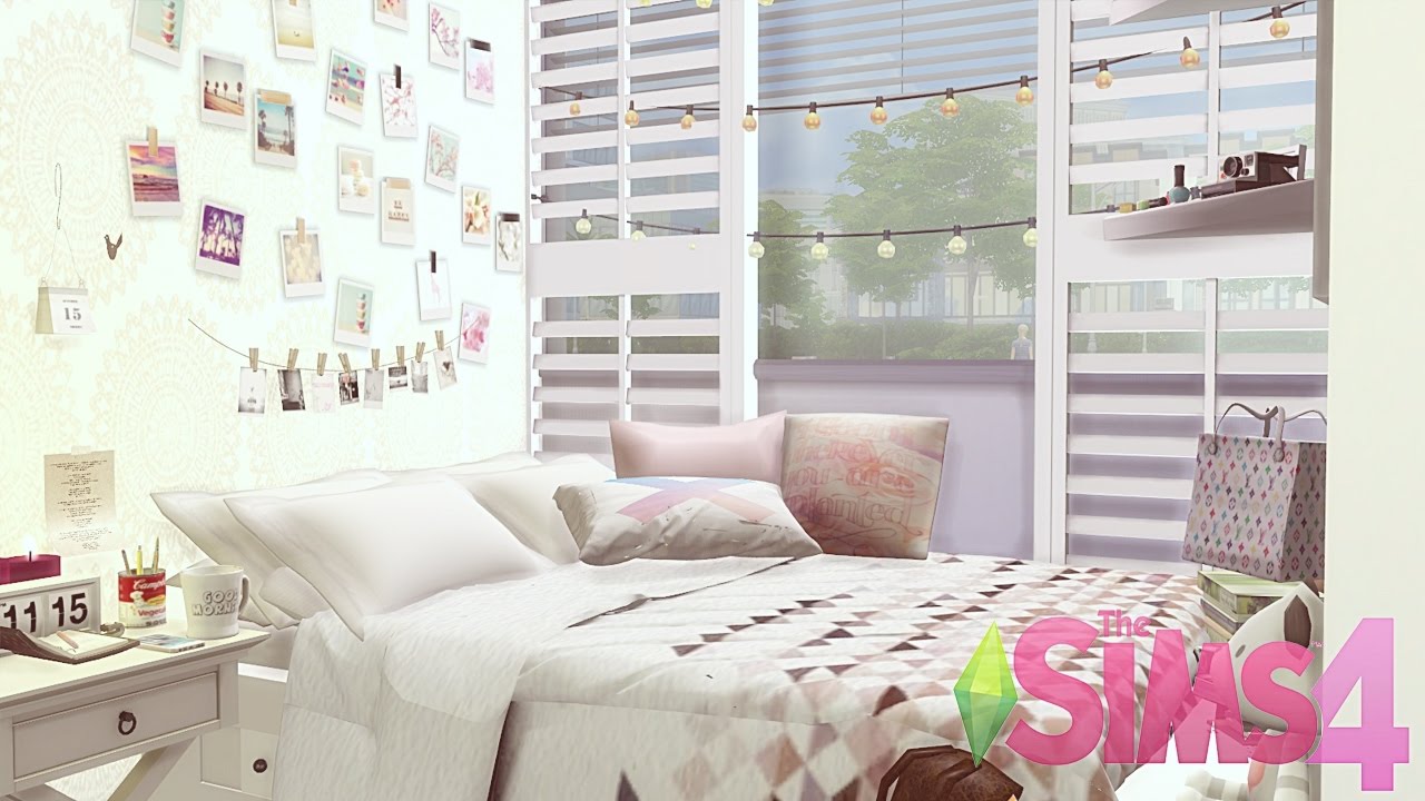 The Sims 4 Tumblr Room (Quarto Tumblr) YouTube