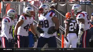 New England Patriots - Tackles for loss - @ Cleveland Browns - NFL Week 6 2022